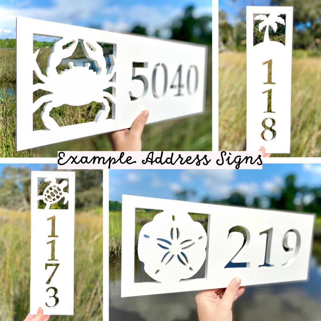 Vertical Dragonfly Address Sign, Weatherproof PVC House Numbers, Exterior Home Decor, Housewarming Gift, Garden Decor, Cute Dragonfly Sign