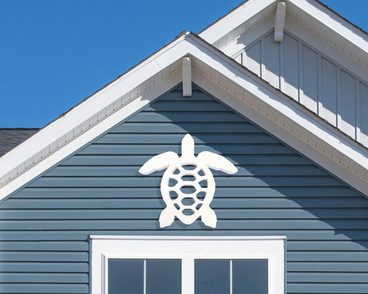 Outdoor Sea Turtle, Weatherproof Sea Turtle for Beach House, Coastal Home Decor, Exterior Florida Home Art, Large Sea Turtle Sign